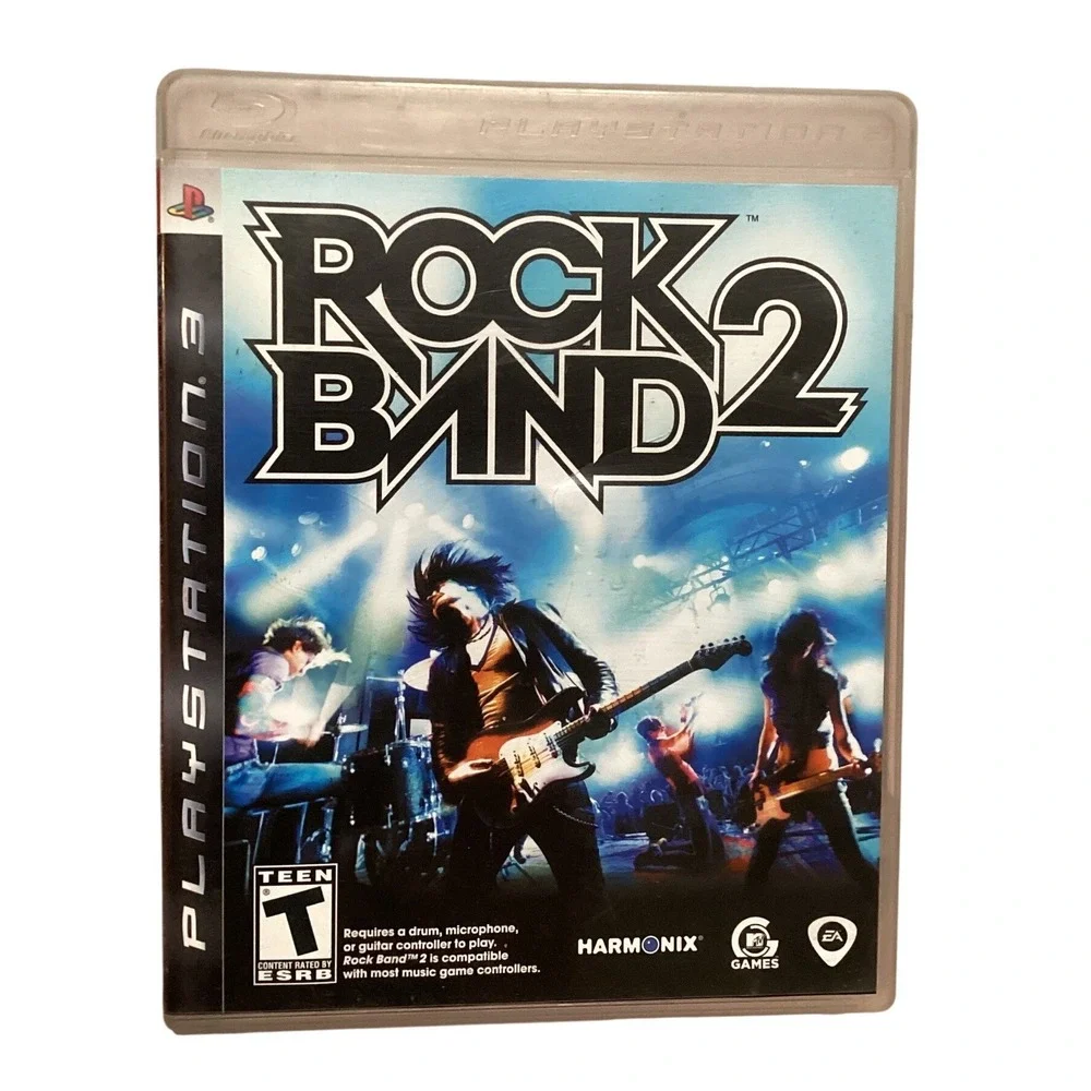 Rock Band 2 Sony PlayStation 3 PS3 Game CIB Complete EA Harmonix BLUS-30147